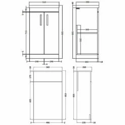Emily 1000mm Bathroom Toilet & Sink Unit - Natural Oak - Harbour Clarity 525mm Toilet & Seat - Basin B - 18mm Height - Concealed Cistern 27 Emily 1000mm Bathroom Toilet & Sink Unit - Natural Oak - Harbour Clarity 525mm Toilet & Seat - Basin B - 18mm Height - Concealed Cistern -TAP WAREHOUSE Shop 1000 combination tech 1