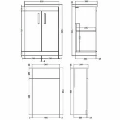 Emily 1100mm Bathroom Toilet & Sink Unit - Natural Oak - Harbour Clarity 525mm Toilet & Seat - Basin A - 40mm Height - Concealed Cistern 27 Emily 1100mm Bathroom Toilet & Sink Unit - Natural Oak - Harbour Clarity 525mm Toilet & Seat - Basin A - 40mm Height - Concealed Cistern -TAP WAREHOUSE Shop 1100 combination door tech