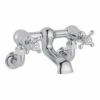 Butler & Rose Caledonia Crosshead Wall Mounted Bath Filler - Chrome 1 Butler & Rose Caledonia Crosshead Wall Mounted Bath Filler - Chrome -TAP WAREHOUSE Shop 76223 wall cutout