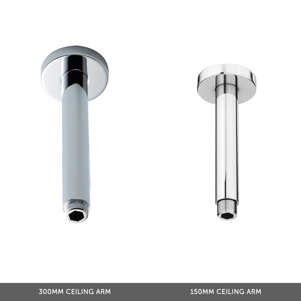 Brooke Concealed Shower Valve & Fixed Shower Head Package - 300mm Ceiling Shower Arm 7 Brooke Concealed Shower Valve & Fixed Shower Head Package - 300mm Ceiling Shower Arm - Image 5