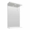 Vellamo Alpine 450mm Illuminated Mirror With Built-In Shelf -TAP WAREHOUSE Shop alpine 450mm mirror prc111 cutout