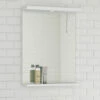 Vellamo Alpine 550mm Illuminated Mirror 1 Vellamo Alpine 550mm Illuminated Mirror -TAP WAREHOUSE Shop alpine 550mm mirror prc112 lifestyle02