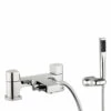 Proflow Altera Deck Mounted Bath Shower Mixer With Handset Kit -TAP WAREHOUSE Shop altera bath shower mixer
