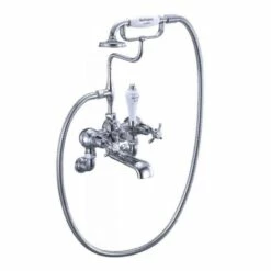 Burlington Anglesey Wall Mounted Bath Shower Mixer With Straight Valves & S Adjuster 11 Burlington Anglesey Wall Mounted Bath Shower Mixer With Straight Valves & S Adjuster -TAP WAREHOUSE Shop an17 qt detail