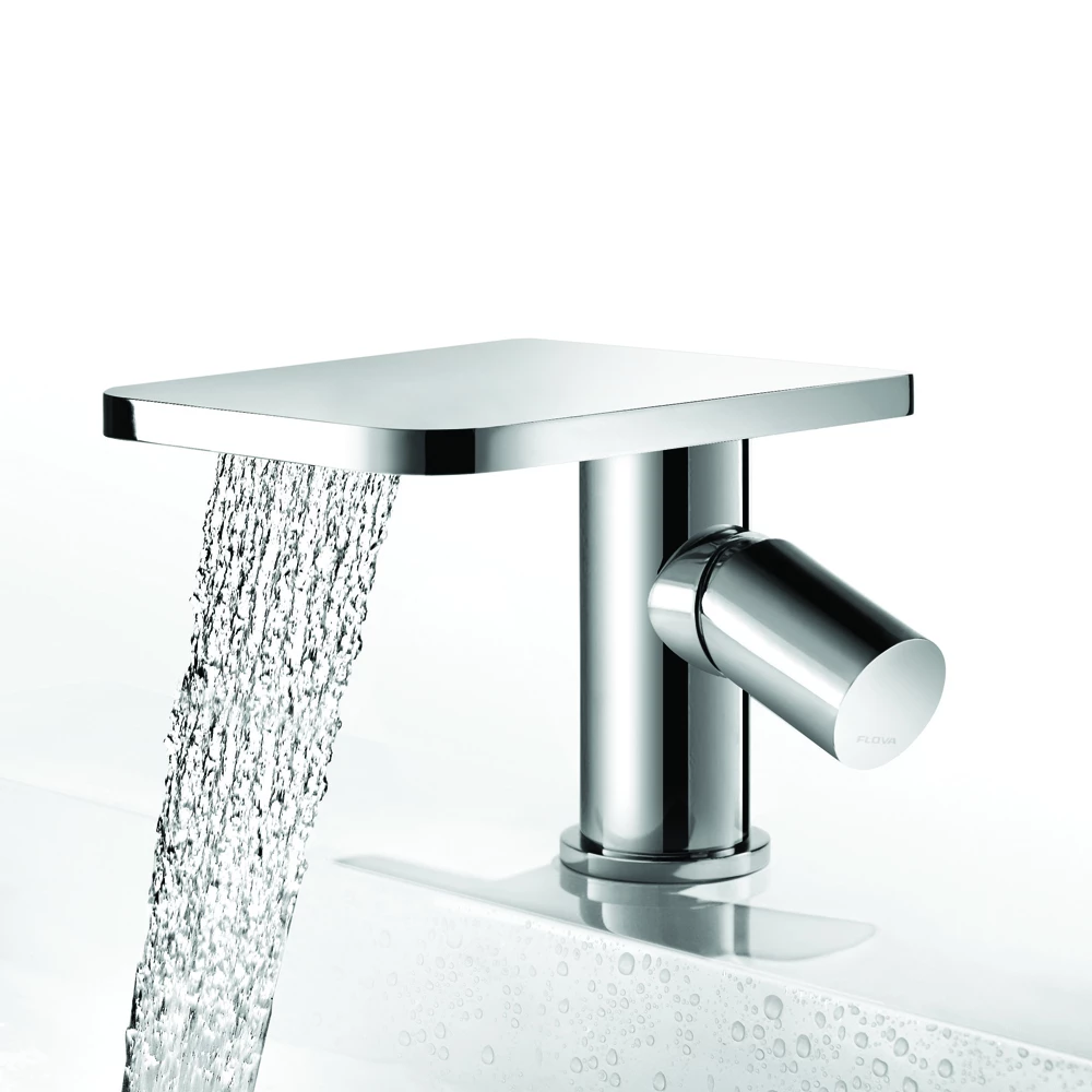 Flova Annecy Waterfall Mono Basin Mixer With Clicker Waste 5 Flova Annecy Waterfall Mono Basin Mixer With Clicker Waste - Image 3