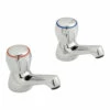 Vado Astra Contract Basin Pillar Taps 1 Vado Astra Contract Basin Pillar Taps -TAP WAREHOUSE Shop ast 106