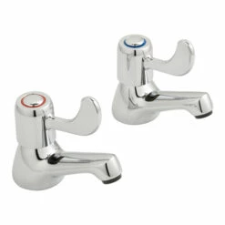 Vado Astra Lever Basin Pillar Taps