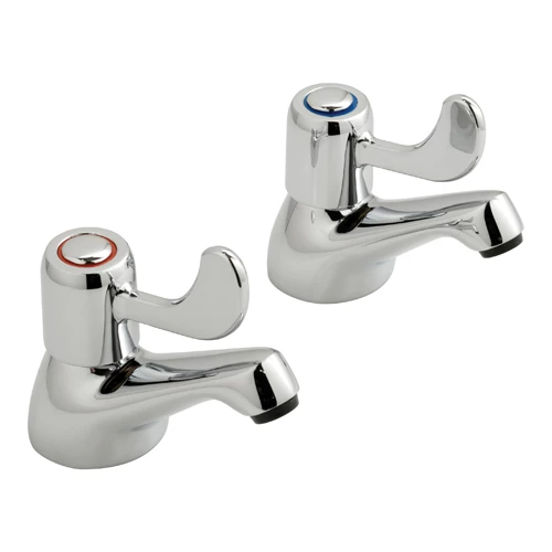 Vado Astra Lever Bath Pillar Taps 3 Vado Astra Lever Bath Pillar Taps