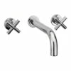 Sagittarius Avant Wall Mounted 3 Hole Bath Filler With 180mm Spout 1 Sagittarius Avant Wall Mounted 3 Hole Bath Filler With 180mm Spout -TAP WAREHOUSE Shop av127c