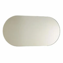 Origins Living Capsule Oval Bathroom Mirror - 500 X 1000mm -TAP WAREHOUSE Shop bathroom origins capsule mirror cutout