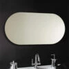 Origins Living Capsule Oval Bathroom Mirror - 500 X 1000mm -TAP WAREHOUSE Shop bathroom origins capsule mirror lifestyle