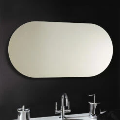 Origins Living Capsule Oval Bathroom Mirror - 500 X 1000mm