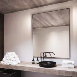 Origins Living Docklands Rectangular Mirror - 400 X 700mm -TAP WAREHOUSE Shop bathroom origins docklands rectangular mirror lifestyle