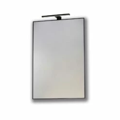 Origins Living Metro Mirror - Black 9 Origins Living Metro Mirror - Black -TAP WAREHOUSE Shop bathroom origins metro mirror overhead light black