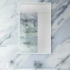 Origins Living Docklands Rectangular Mirror 400x700mm - White -TAP WAREHOUSE Shop bathroom origins white docklands rectangular mirror lifestyle 1