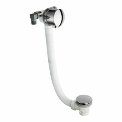 Crosswater Bath Filler With Extended Click Clack Waste & Overflow - 90cm