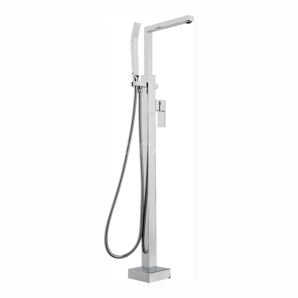 Sagittarius Blade Floor Mounted Bath Shower Mixer With Shower Kit 3 Sagittarius Blade Floor Mounted Bath Shower Mixer With Shower Kit
