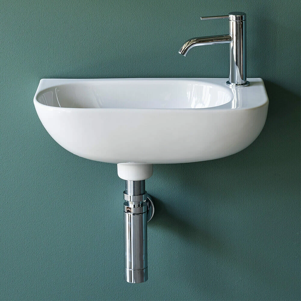 Britton Bathrooms Hoxton Slim Basin Mixer Tap - Chrome 8 Britton Bathrooms Hoxton Slim Basin Mixer Tap - Chrome - Image 6