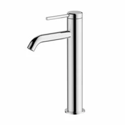Britton Bathrooms Hoxton Slim Tall Basin Mixer Tap - Chrome