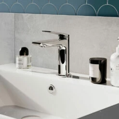Britton Bathrooms Greenwich Mono Basin Mixer Tap - Chrome 10 Britton Bathrooms Greenwich Mono Basin Mixer Tap - Chrome -TAP WAREHOUSE Shop britton greenwich mono basin tap chrome lifestyle 3