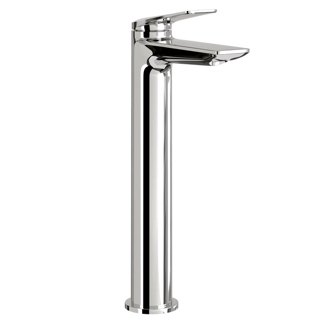 Britton Bathrooms Greenwich Tall Basin Mixer Tap - Chrome 3 Britton Bathrooms Greenwich Tall Basin Mixer Tap - Chrome