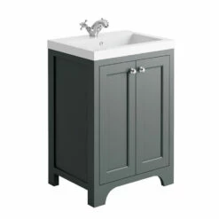 Butler & Rose Benedict 600mm Floorstanding Vanity Unit & Basin - Spa Grey 12 Butler & Rose Benedict 600mm Floorstanding Vanity Unit & Basin - Spa Grey -TAP WAREHOUSE Shop brunswick 600 vanity unit spa grey