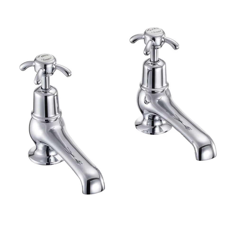 Burlington Anglesey 5 Inch Basin Pillar Taps 3 Burlington Anglesey 5 Inch Basin Pillar Taps