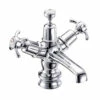 Burlington Anglesey Regent Basin Mixer Tap With High Central Indice And Click Clack Waste -TAP WAREHOUSE Shop burlington anglesey rbm ccw