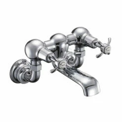 Burlington Anglesey Regent Wall Mounted Bath Filler Tap