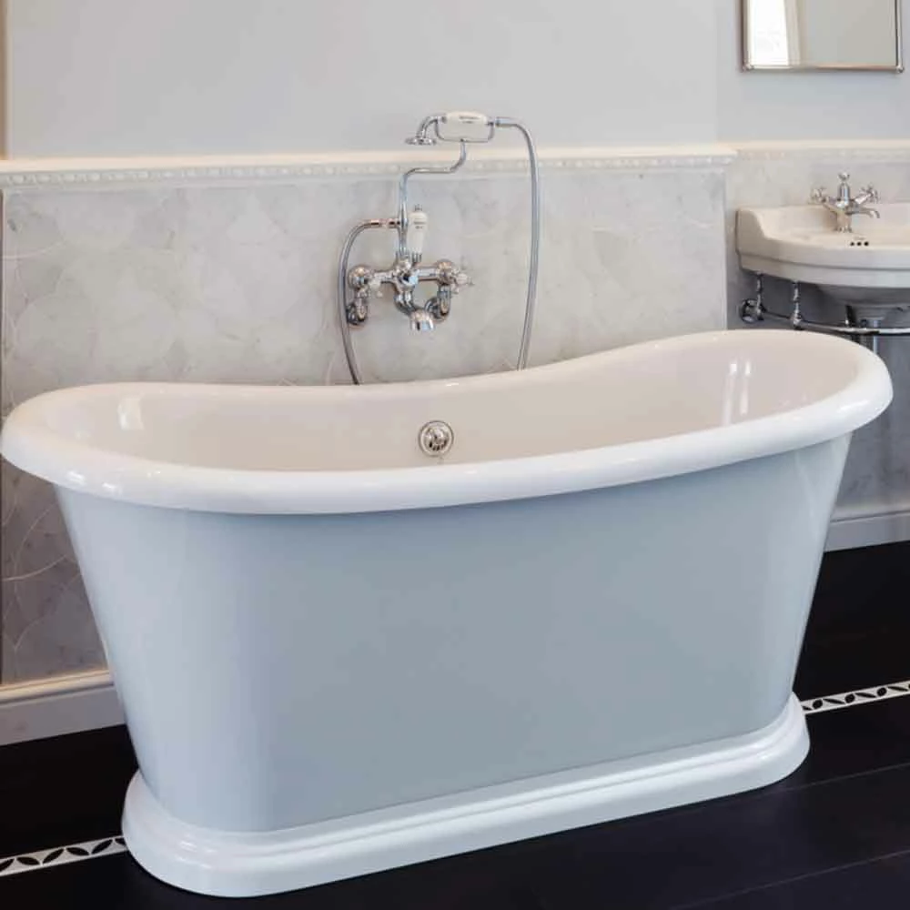 Burlington Anglesey Wall Mounted Bath Shower Mixer With Straight Valves & S Adjuster 7 Burlington Anglesey Wall Mounted Bath Shower Mixer With Straight Valves & S Adjuster - Image 5