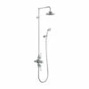 Burlington Avon Exposed Thermostatic Shower Kit With Handset And 12" Shower Head 2 Burlington Avon Exposed Thermostatic Shower Kit With Handset And 12" Shower Head -TAP WAREHOUSE Shop burlington avon fixed head handset