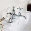 Burlington Claremont 3 Tap Hole Thermostatic Basin Mixer With Pop-Up Waste 2 Burlington Claremont 3 Tap Hole Thermostatic Basin Mixer With Pop-Up Waste -TAP WAREHOUSE Shop burlington claremont 3hole thermostatic basin tap