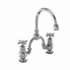 Burlington Claremont Regent 2 Tap Hole Arch Basin Mixer With Curved Spout 2 Burlington Claremont Regent 2 Tap Hole Arch Basin Mixer With Curved Spout -TAP WAREHOUSE Shop burlington claremont arch bm std