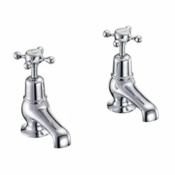 Burlington Claremont 3 Inch Basin Pillar Taps
