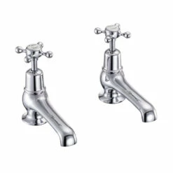 Burlington Claremont Regent 5 Inch Basin Pillar Taps