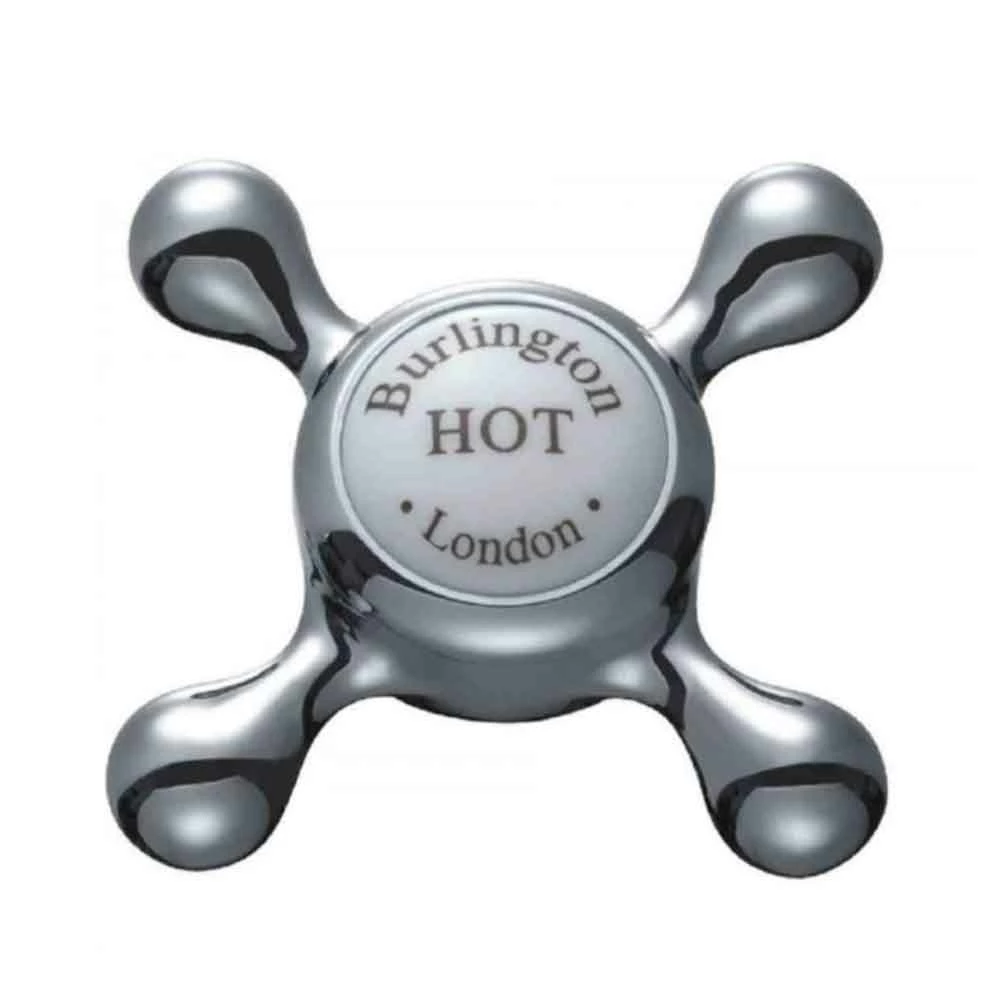 Burlington Claremont Basin Mixer Tap With High Central Indice And Pop-Up Waste 6 Burlington Claremont Basin Mixer Tap With High Central Indice And Pop-Up Waste - Image 4