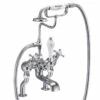 Burlington Claremont Deck Mounted Bath Shower Mixer With Angled Valves 1 Burlington Claremont Deck Mounted Bath Shower Mixer With Angled Valves -TAP WAREHOUSE Shop burlington claremont dm bsm ang