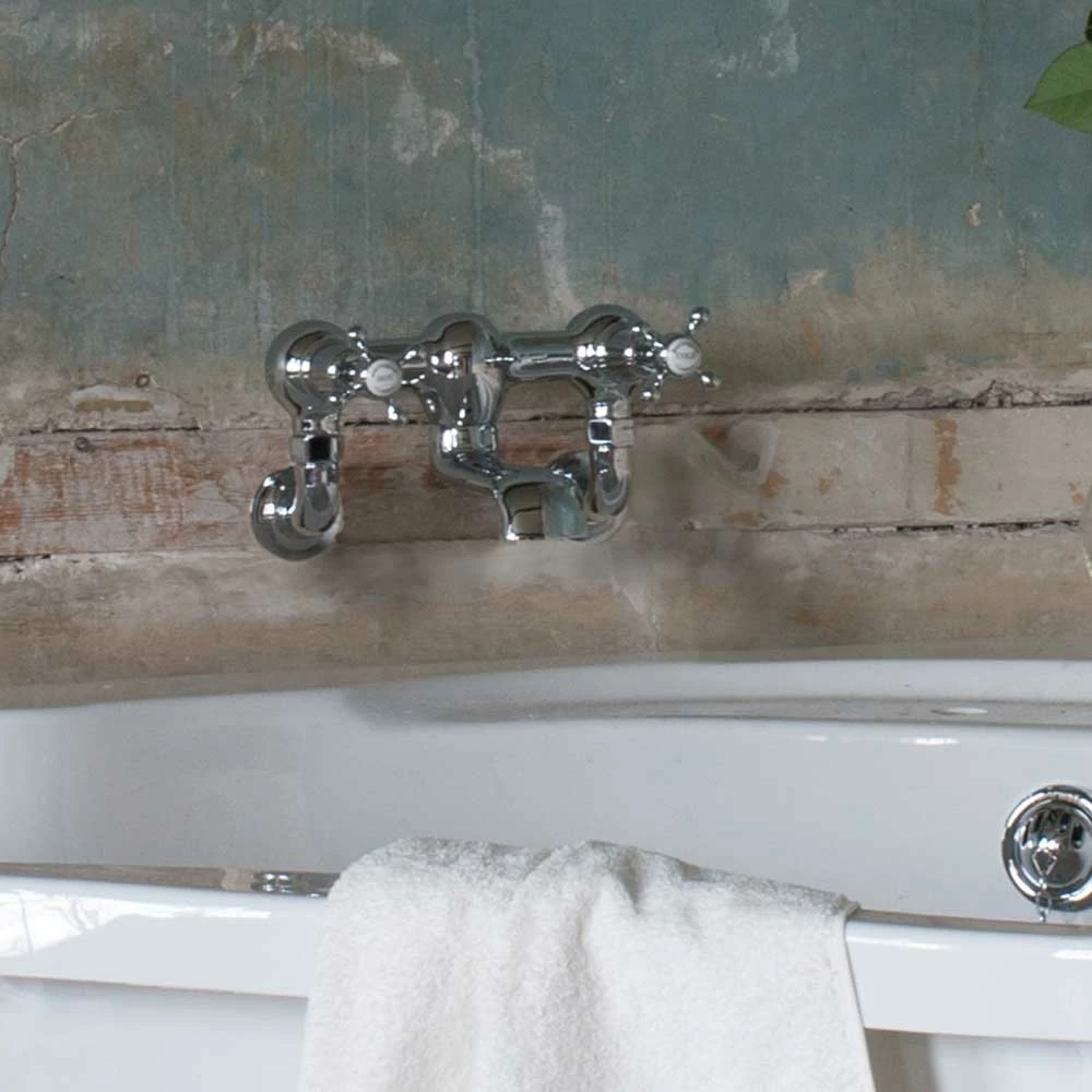 Burlington Claremont Wall Mounted Bath Filler Tap 4 Burlington Claremont Wall Mounted Bath Filler Tap - Image 2