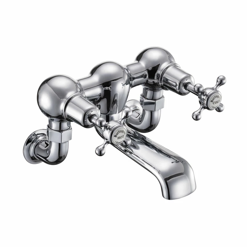 Burlington Claremont Wall Mounted Bath Filler Tap 3 Burlington Claremont Wall Mounted Bath Filler Tap