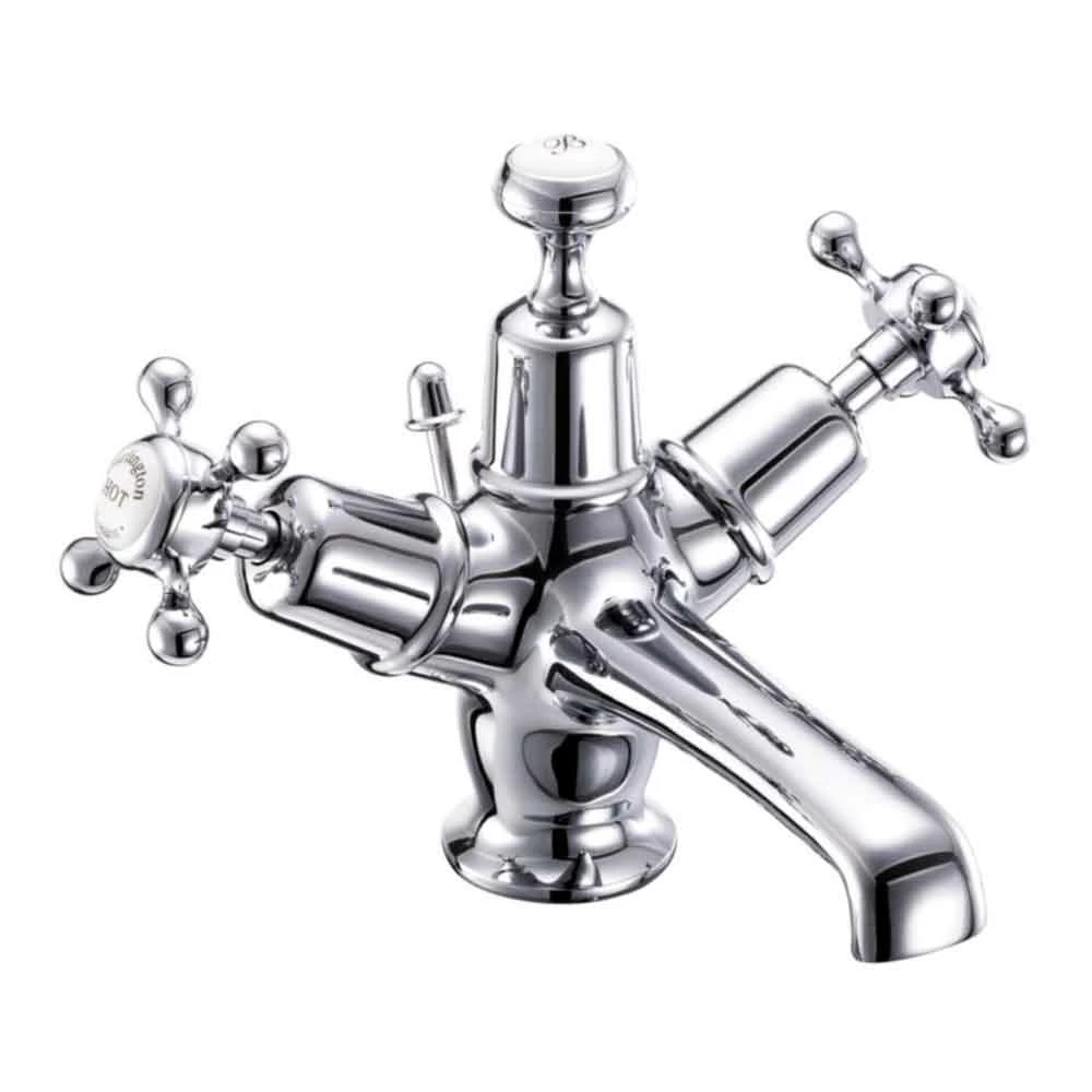 Burlington Claremont Basin Mixer Tap With High Central Indice And Pop-Up Waste 3 Burlington Claremont Basin Mixer Tap With High Central Indice And Pop-Up Waste