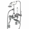 Burlington Kensington Regent Tall Deck Mounted Bath Shower Mixer With Straight Valves 1 Burlington Kensington Regent Tall Deck Mounted Bath Shower Mixer With Straight Valves -TAP WAREHOUSE Shop burlington kensington dm rbsm str