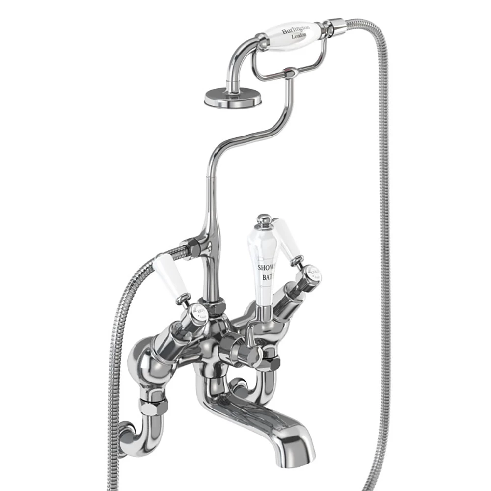 Burlington Kensington Wall Mounted Angled Bath Shower Mixer With S Adjuster 3 Burlington Kensington Wall Mounted Angled Bath Shower Mixer With S Adjuster