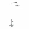 Burlington Stour Exposed Thermostatic Shower Valve With 12" Fixed Shower Head 1 Burlington Stour Exposed Thermostatic Shower Valve With 12" Fixed Shower Head -TAP WAREHOUSE Shop burlington stour fixed head