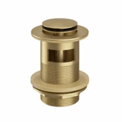 Butler & Rose Beatrice Brushed Brass Basin Mixer Tap & Waste 11 Butler & Rose Beatrice Brushed Brass Basin Mixer Tap & Waste -TAP WAREHOUSE Shop butler and rose beatrice brushed brass basin waste cutout v2