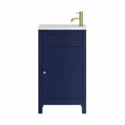 Butler & Rose Catherine Traditional 460mm Cloakroom Vanity Unit With Basin - Sapphire Blue 39 Butler & Rose Catherine Traditional 460mm Cloakroom Vanity Unit With Basin - Sapphire Blue -TAP WAREHOUSE Shop butler and rose catherine cloakroom unit sapphire blue cutout