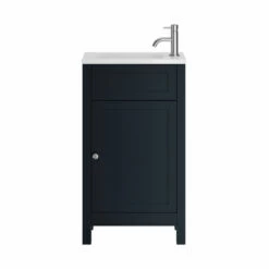 Butler & Rose Catherine Traditional 460mm Cloakroom Vanity Unit With Basin - Sapphire Blue 38 Butler & Rose Catherine Traditional 460mm Cloakroom Vanity Unit With Basin - Sapphire Blue -TAP WAREHOUSE Shop butler and rose catherine cloakroom unit shadowgrey cutout
