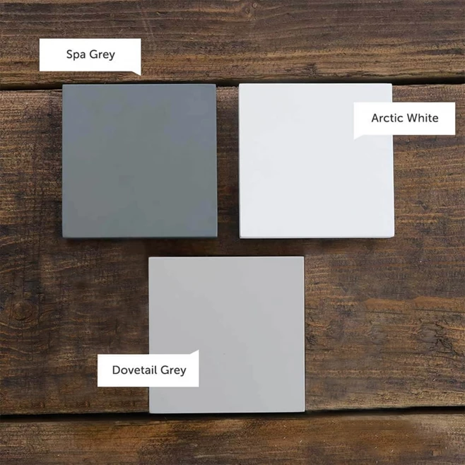 Butler & Rose Mirror With Spa Grey Frame - 900 X 600mm 7 Butler & Rose Mirror With Spa Grey Frame - 900 X 600mm - Image 5