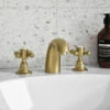 Butler & Rose Beatrice Brushed Brass 3 Hole Basin Mixer Tap 1 Butler & Rose Beatrice Brushed Brass 3 Hole Basin Mixer Tap -TAP WAREHOUSE Shop butler rose beatrice brushed brass 3 hole basin mixer tap1