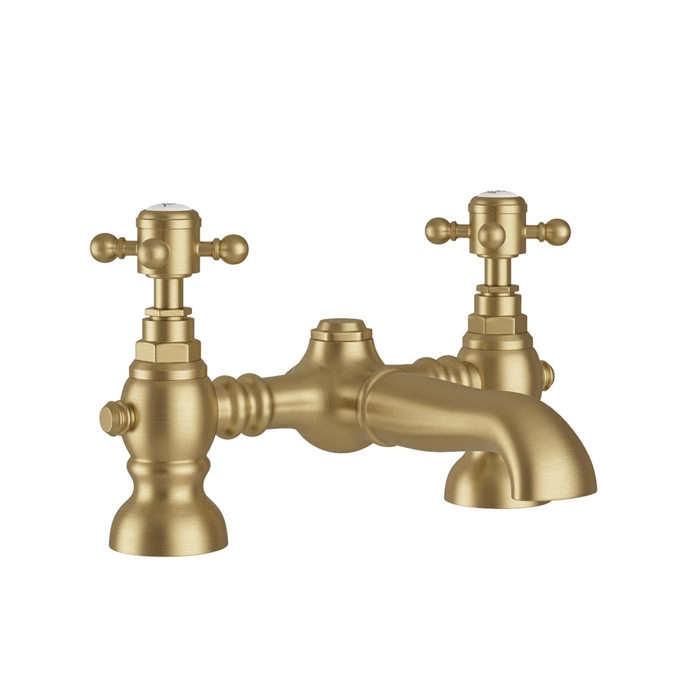 Butler & Rose Beatrice Brushed Brass Bath Filler 4 Butler & Rose Beatrice Brushed Brass Bath Filler - Image 2