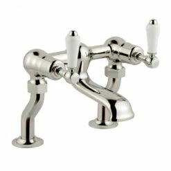 Butler & Rose Caledonia Lever Deck Mounted Bath Filler - Nickel 6 Butler & Rose Caledonia Lever Deck Mounted Bath Filler - Nickel -TAP WAREHOUSE Shop butler rose caledonia lever bath filler nickel5B15D